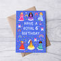 Any Age Princess Birthday Card, Girls Age Birthday Card, thumbnail 6 of 8