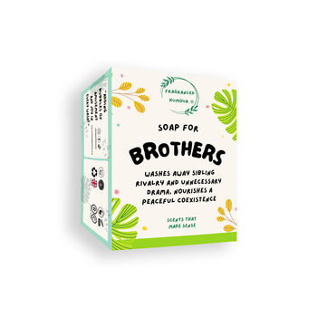 Soap For Brothers Funny Novelty Gift, 4 of 6