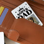 Personalised Metal Super Dad Wallet Card For Dad, thumbnail 3 of 5