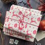 Christmas Scandi Style Paper Fibre Wrapping Paper Set, thumbnail 4 of 12