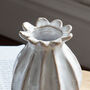 Poppy Head Ceramic Bud Vase, thumbnail 3 of 4