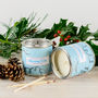 Morning Frost Peppermint Candle Tin, thumbnail 4 of 4