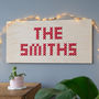 Family Name Cross Stitch Board Embroidery Kit, thumbnail 1 of 4