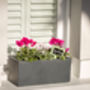 Small Window Box Planter In Hampstead Lead, thumbnail 6 of 6