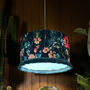 Moonshine Hazy Meadow Lampshade With Sky Lining, thumbnail 1 of 10