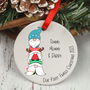 Personalised Gonk Family Christmas Tree Bauble, thumbnail 1 of 5