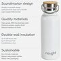 Reusable Stainless Steel Water Bottle, thumbnail 3 of 12