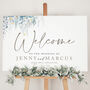 Whimsical Coast Wedding Welcome Board, thumbnail 1 of 2