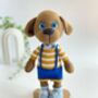 Cute Handmade Puppy Toys For Babies And Kids, thumbnail 1 of 12