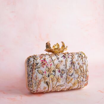 Wild Summer Floral Printed Clutch, 3 of 6