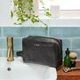 Personalised Leather Wash Bag, thumbnail 2 of 8