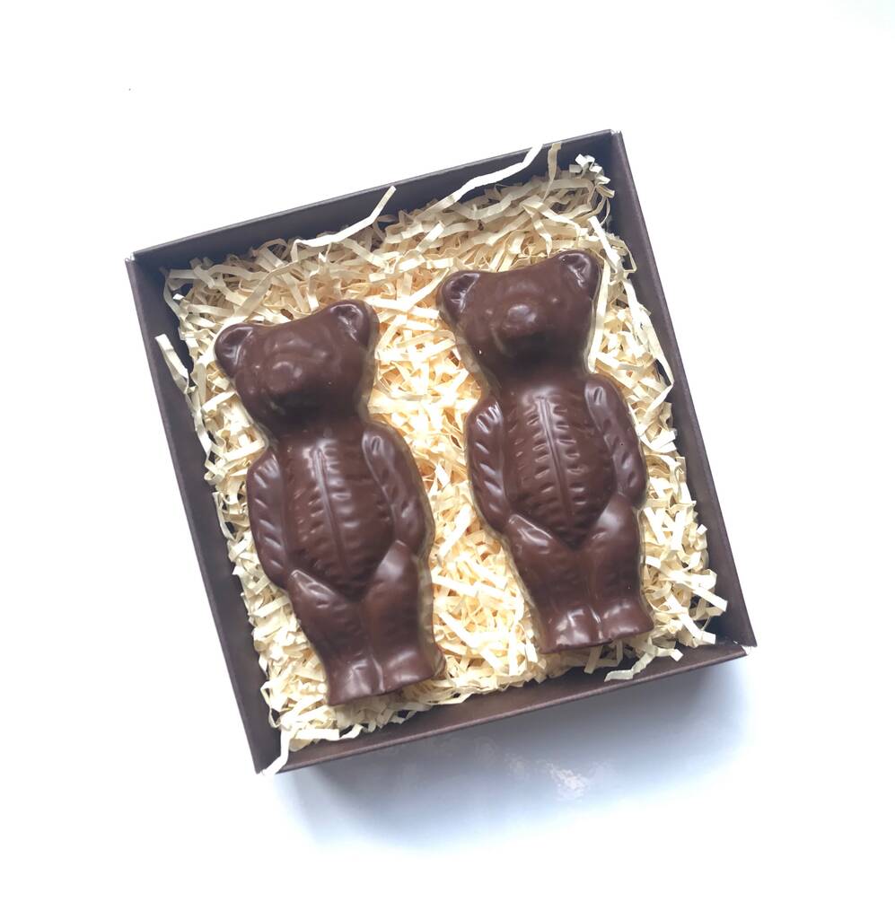 chocolate teddy bears