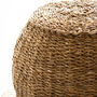 Natural Seagrass Stool, thumbnail 3 of 3