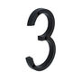 Five Inch Black House Numbers 0 Nine, thumbnail 4 of 10