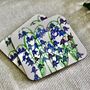 Bluebell Floral Coaster, thumbnail 3 of 5