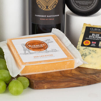 Cheese And Red Wine Tray Hamper, 4 of 5