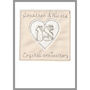 Personalised 15th Crystal Wedding Anniversary Card, thumbnail 11 of 11