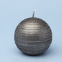 Grey Silver Candle By G Decor, thumbnail 3 of 8