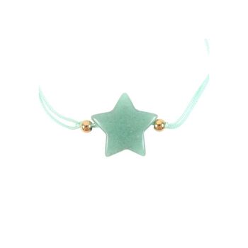 Shine Bright Aventurine Crystal Star Bracelet, 4 of 4