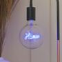 Home Text Light Bulb And Table Lamp, thumbnail 3 of 4