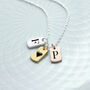 Personalised Me And You Mini Tag Necklace, thumbnail 1 of 3