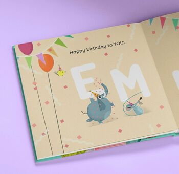Happy Birthday To You Gift Book For Four Year Olds, 4 of 6
