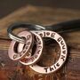 This Nanny Belongs To Personalised Copper Keyring, thumbnail 1 of 9