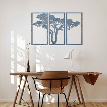 Wooden African Tree Art: Nature Inspired Wall Decor, 10 of 12