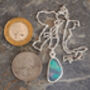 Australian Opal Doublet Necklace, thumbnail 3 of 3