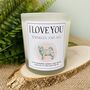 Personalised Love Your Wrinkles Valentines Candle, thumbnail 3 of 11