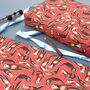 Otter Love Hearts Wrapping Paper, thumbnail 2 of 7