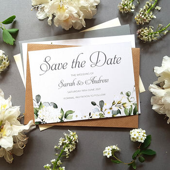 Blush, Blue Or Lilac Wedding Invitation Sample, 5 of 12