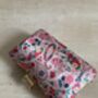 Pink Floral Multicoloured Rectangular Clutch Bag, thumbnail 3 of 10