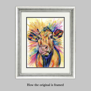 'Limousin Cow' Fine Art Print, 4 of 4