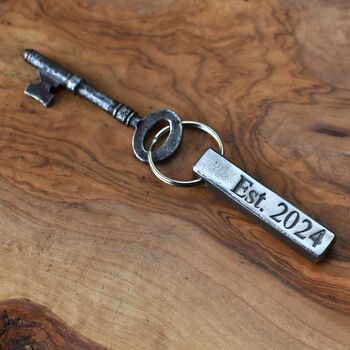 Iron '2024' Christmas Keyring, 4 of 8