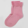 Plain Men's Bed Socks – Pink, thumbnail 3 of 3