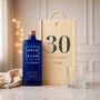 Personalised 30th Birthday Whisky Gift Set With Custom Lid, thumbnail 4 of 11