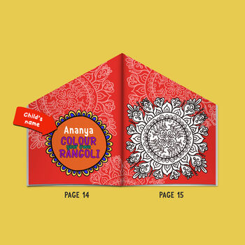 Personalised 'My House At Diwali' Activity Book, 11 of 11
