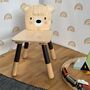 Personalised Pink And White Rabbit Chair, thumbnail 2 of 5
