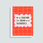 'Drunk And Disorderly' Cheeky Valentine's Card, thumbnail 2 of 3