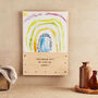 Personalised Child's Drawing Wooden Wall Print, thumbnail 1 of 2