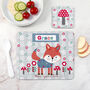 Personalised Woodland Fox Placemat Set, thumbnail 1 of 3