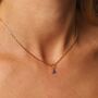 December Birthstone Necklace, thumbnail 9 of 9