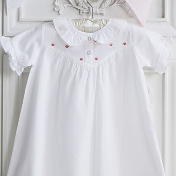 Girl's Gingerbread Cotton Dress, 2 of 4