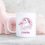 Personalised Unbreakable Girls Unicorn Children's Mug, thumbnail 1 of 4