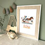 Personalised Farm Yard Animals Print, thumbnail 1 of 3