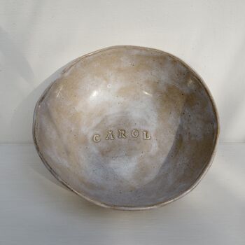 Handmade Personalised Everyday Ceramic Bowl, 4 of 5