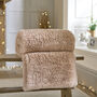 Rochester Supersoft Faux Fur Throw 127x150cm Pink 41017103, thumbnail 1 of 2