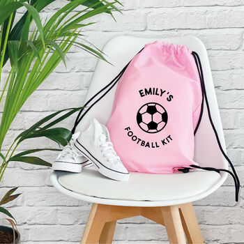 Kids Personalised Football Kit Bag, 10 of 12