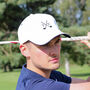 Personalised Golf Clubs Cap Hat Gift For Him, thumbnail 8 of 9